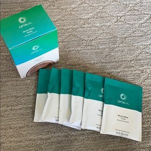 6 Optavia Mocha Blast Shakes